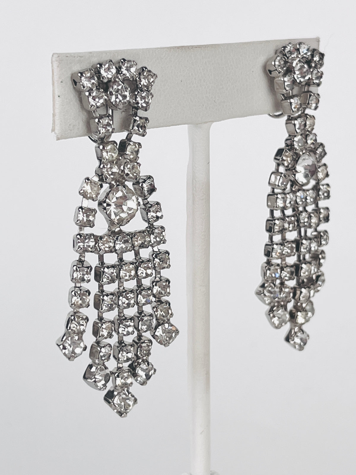 Vintage Rhinestone Earrings