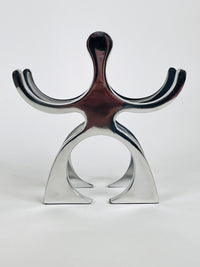 Vintage Postmodern Figurative Wine Rack