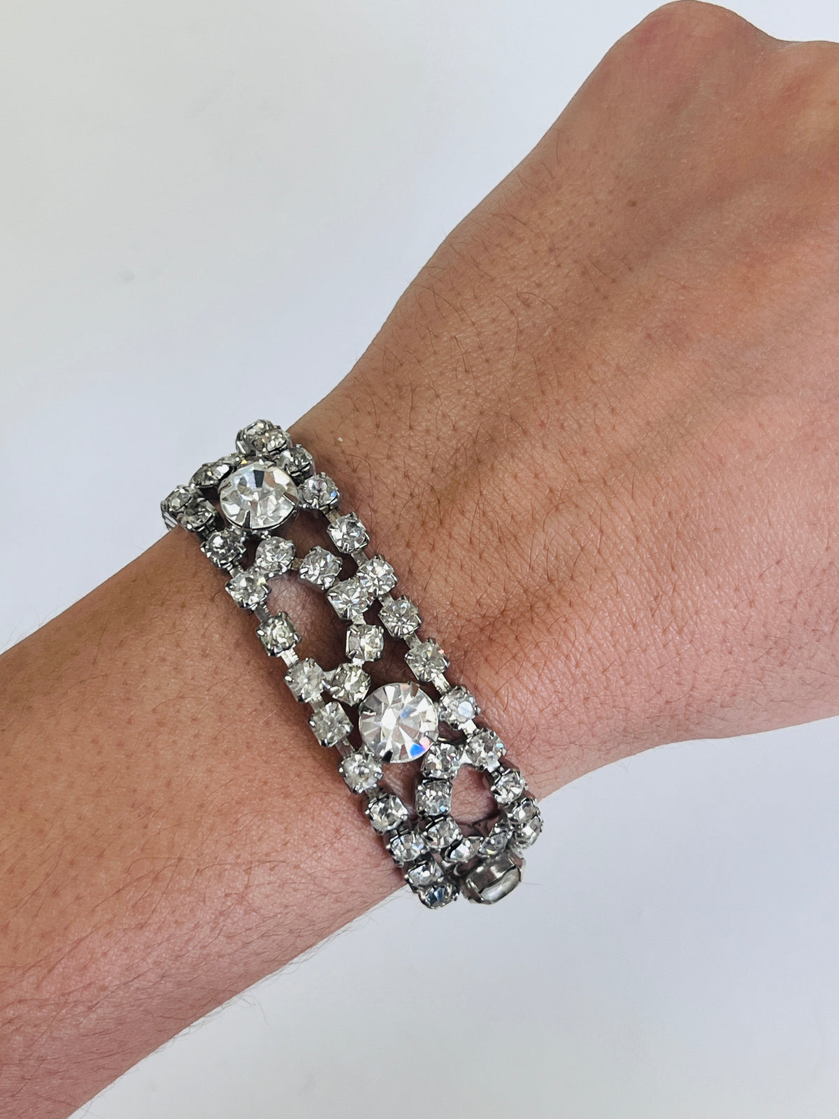 Vintage Rhinestone Bracelet