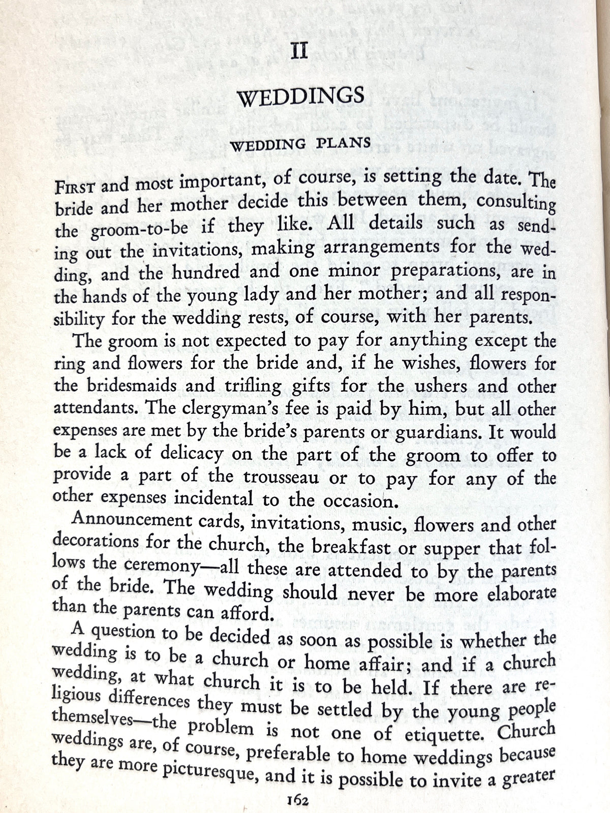 The New Book of Etiquette, 1940