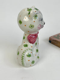 Vintage Hand-Painted Italian Kitty Bank