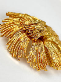 Vintage Gold Tone Monet Brooch