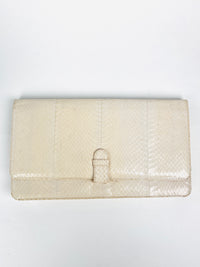 Vintage Battaglia Genuine Snakeskin Clutch