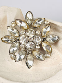 Vintage 1940s Rhinestone Brooch
