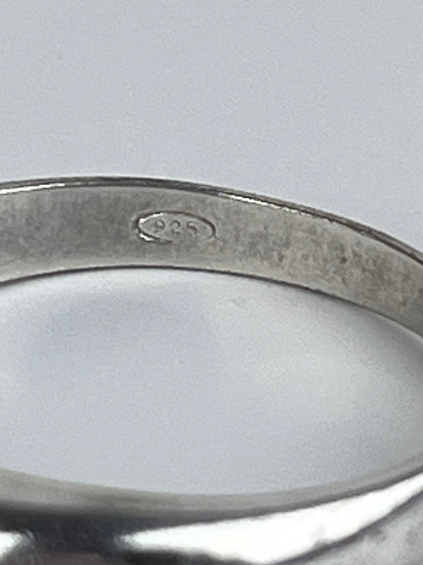 Vintage Sterling Domed Band