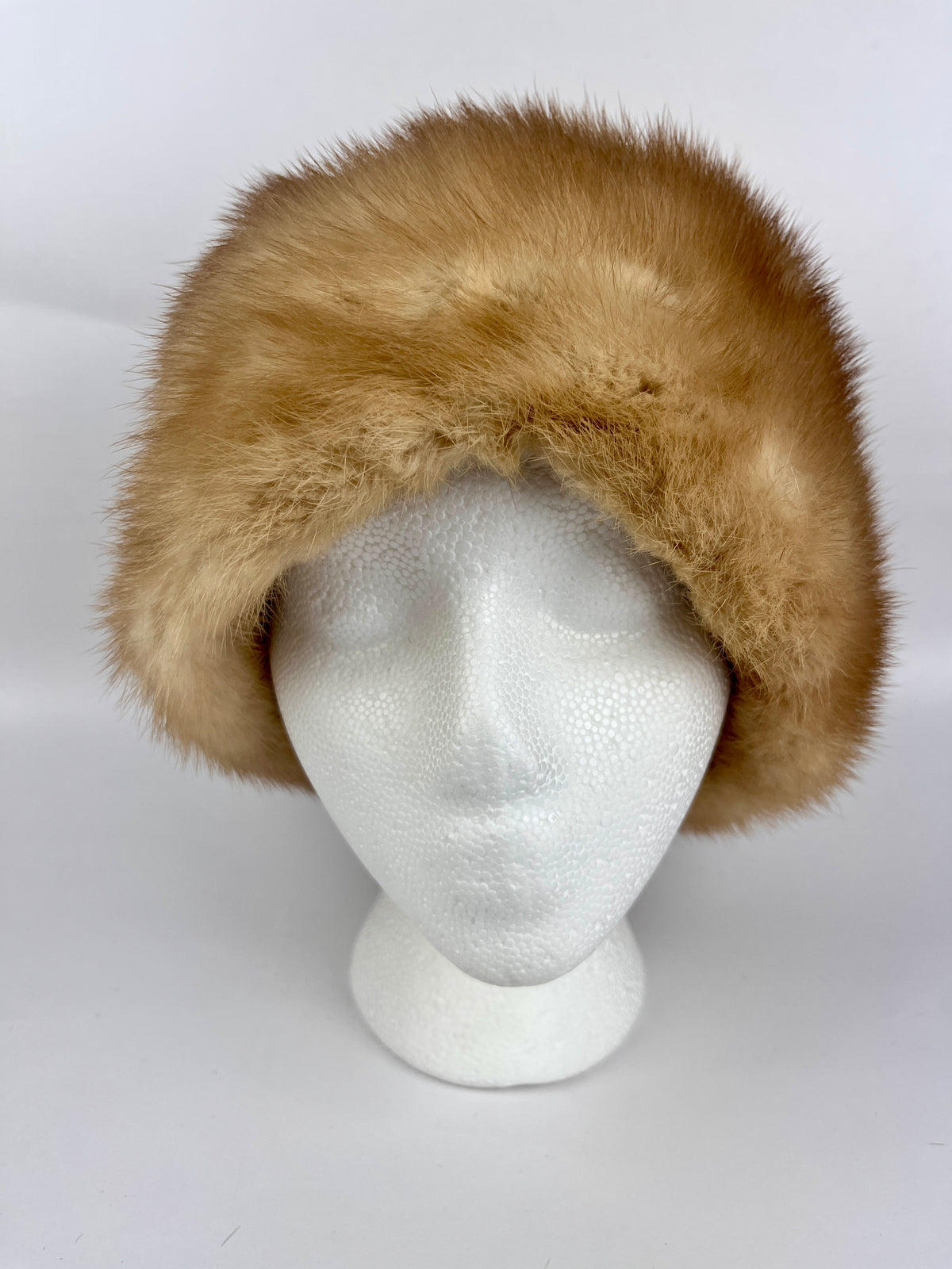 Vintage 60s Mink Fur Hat