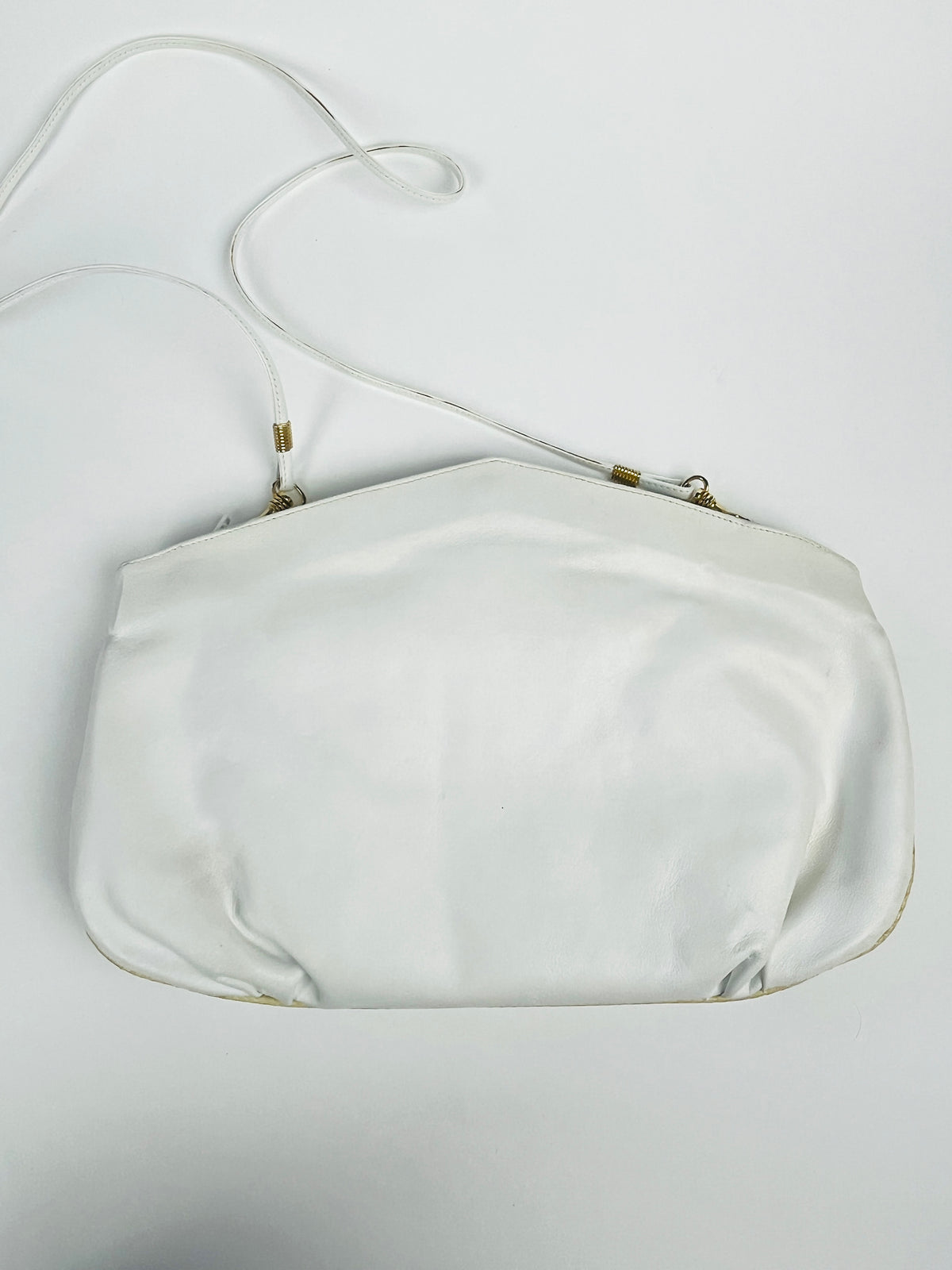 Vintage Leather and Snakeskin Bag