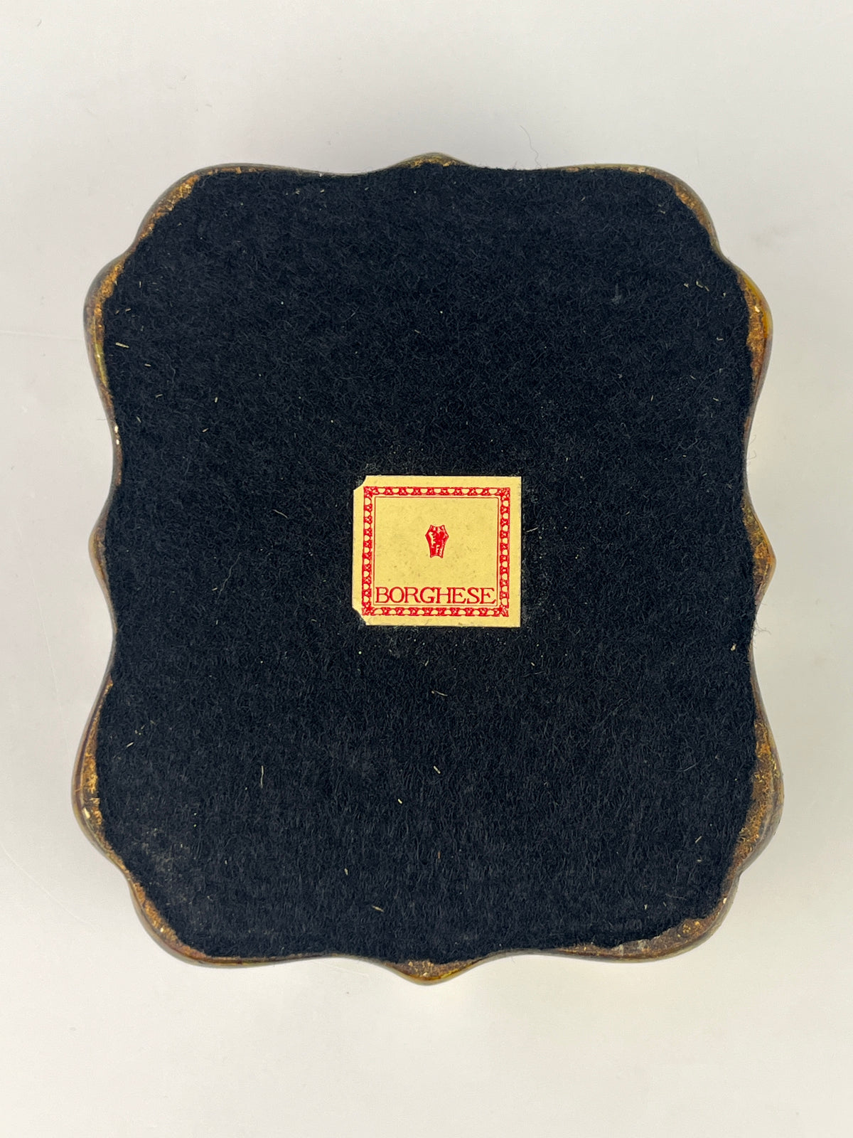 Vintage Italian Faux Tortoise Borghese Box