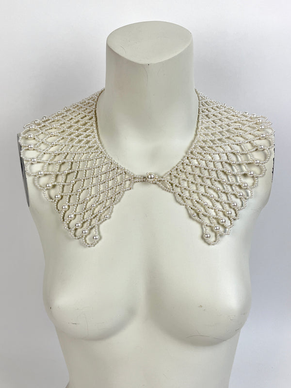 Vintage Faux Pear Collar Necklace