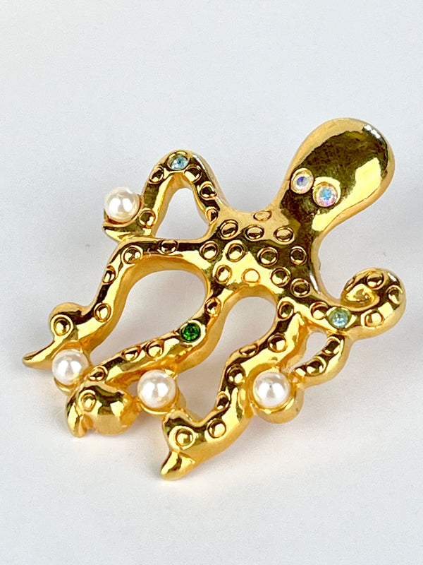 Vintage Octopus Pin