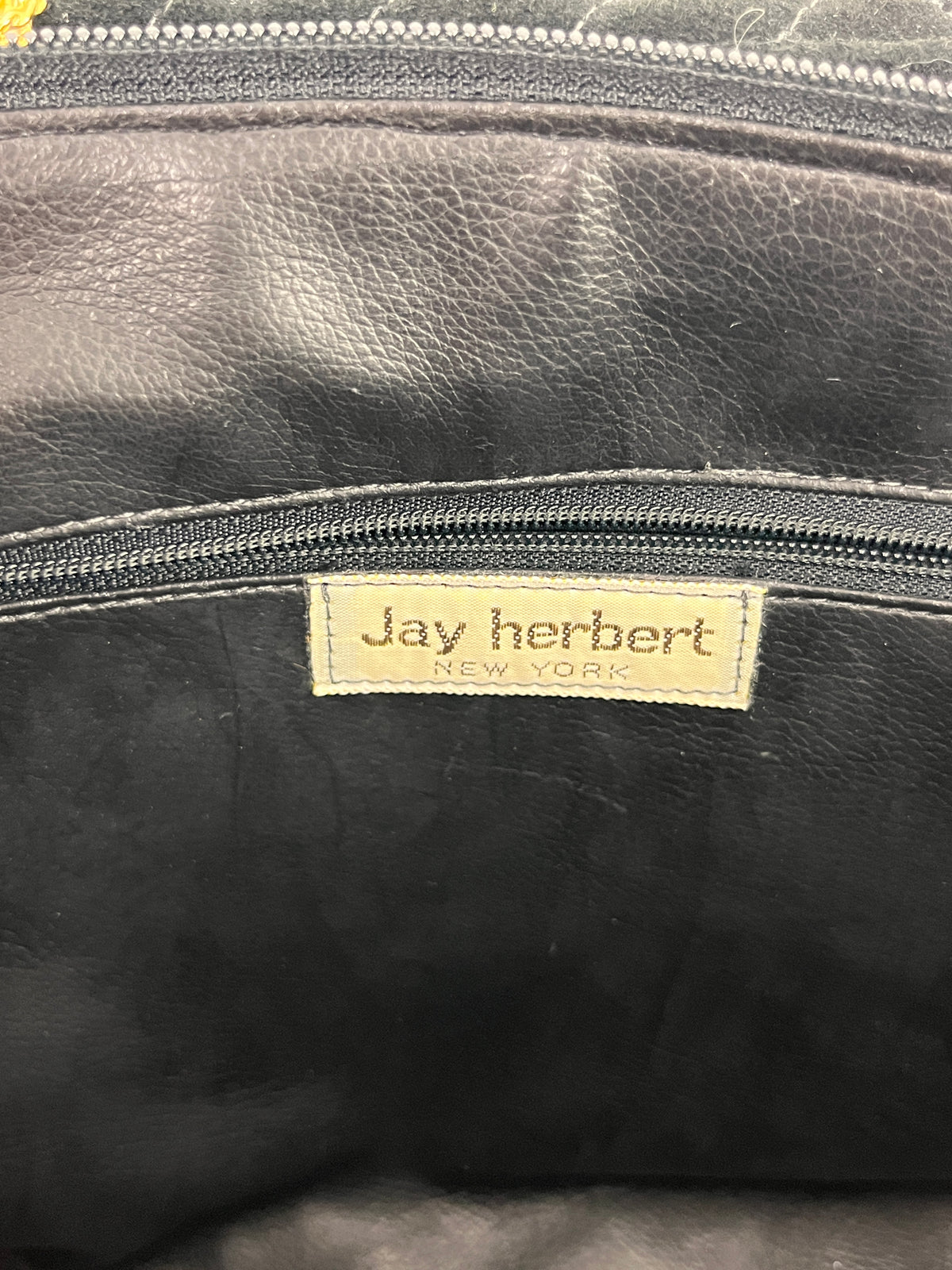 Vintage Quilted Suede Bag