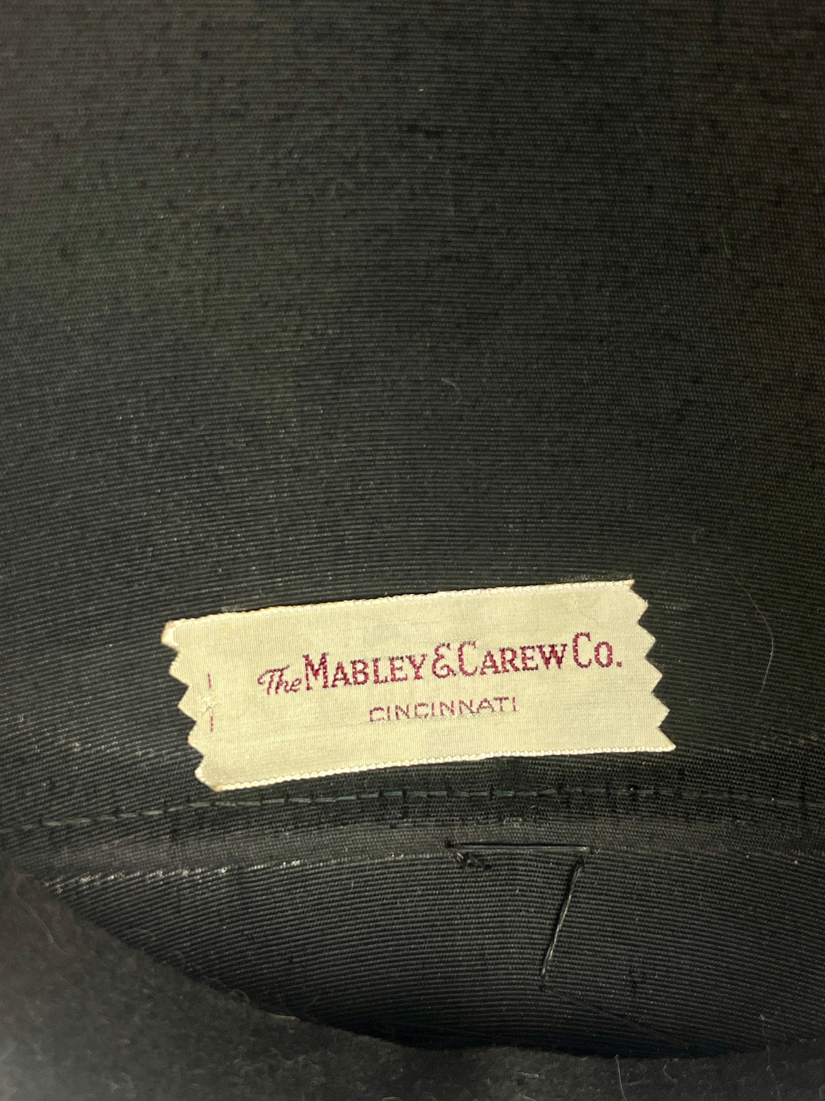 Vintage 50s Brown Genuine Fur Hat