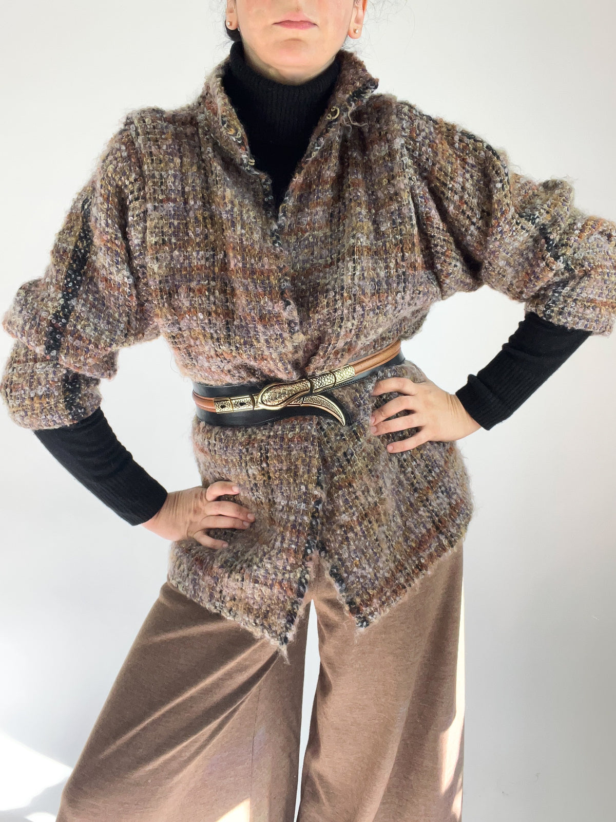 Vintage Mohair Sweater / Jacket