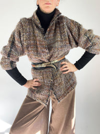 Vintage Mohair Sweater / Jacket