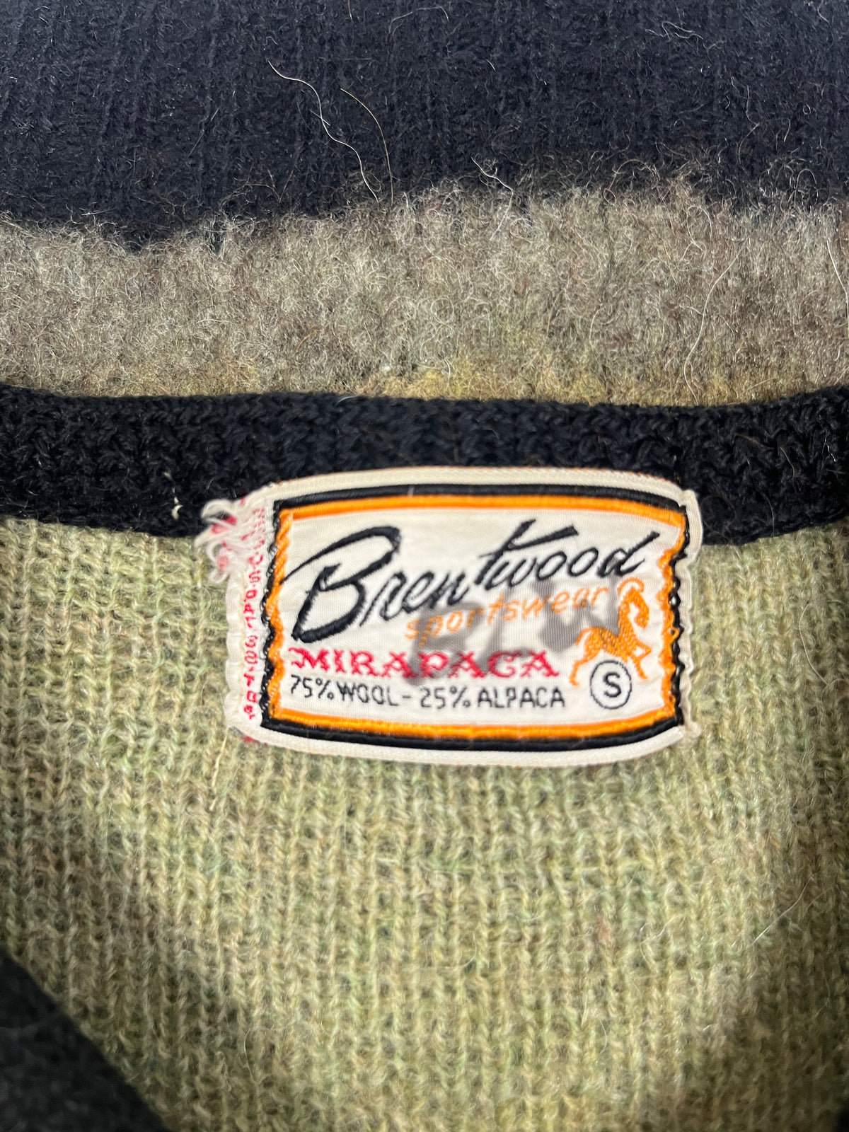 Vintage Alpaca Wool & Mohair Sweater