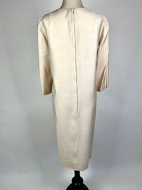 Vintage 1950s Cream Shift Dress