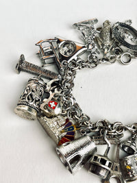 Vintage Sterling Charm Bracelet