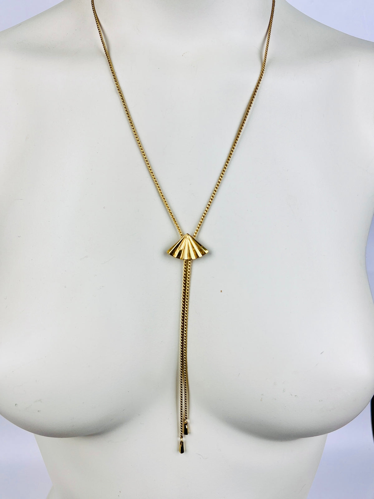 Vintage Adjustable Fan Necklace