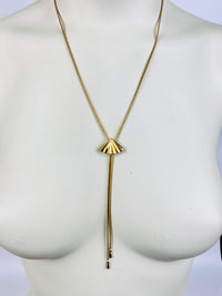 Vintage Adjustable Fan Necklace