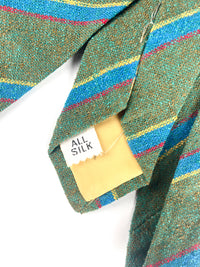 Vintage Raw Silk Tie