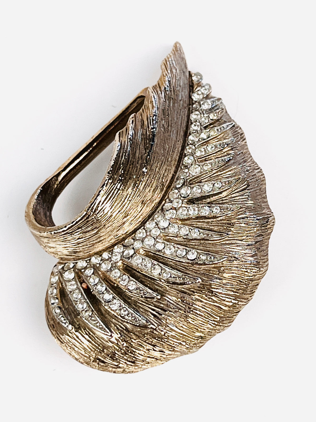 Vintage 1960s Rhinestone Brooch