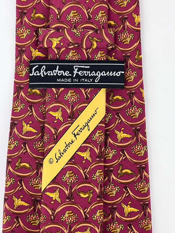 Ferragamo Vintage 90s Silk Tie