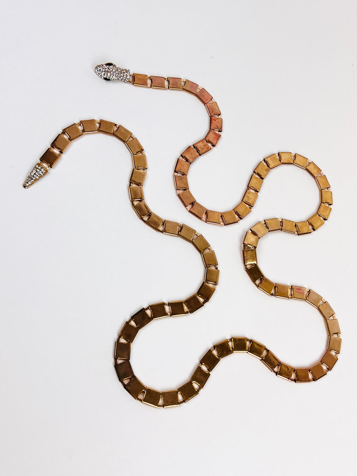 Vintage 1960s Snake Belt