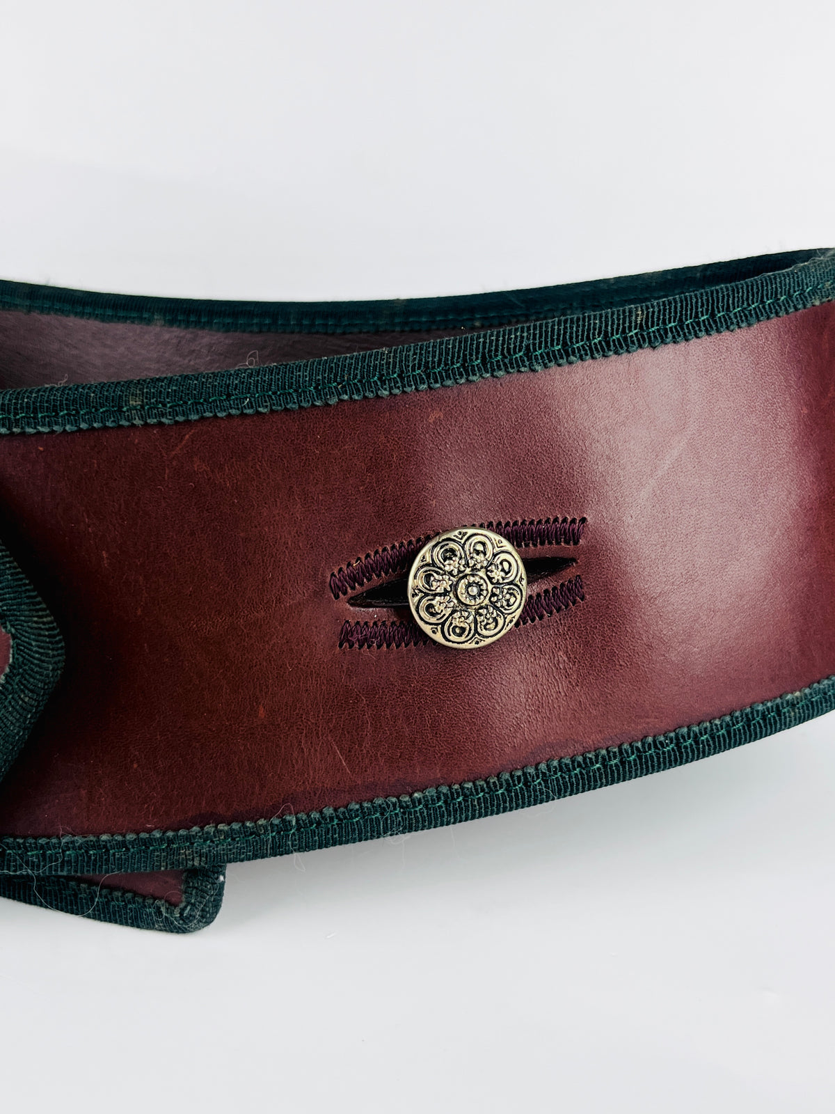 Vintage Italian Leather Belt