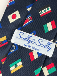 Rare Vintage Scully & Scully Silk Tie
