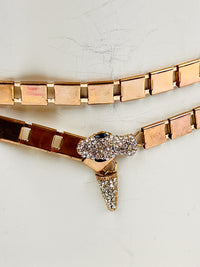 Vintage 1960s Snake Belt