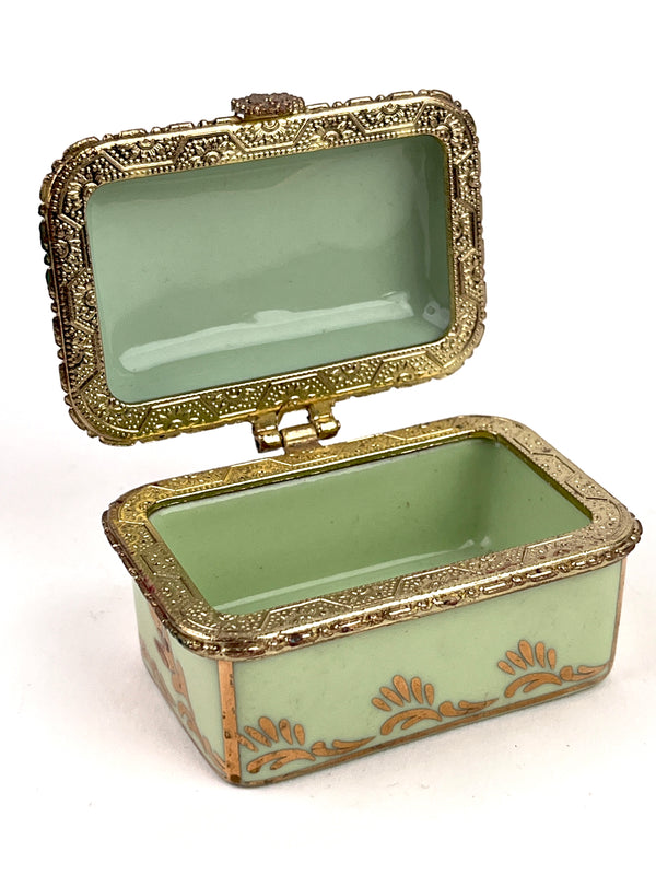 Vintage Porcelain Ring Box