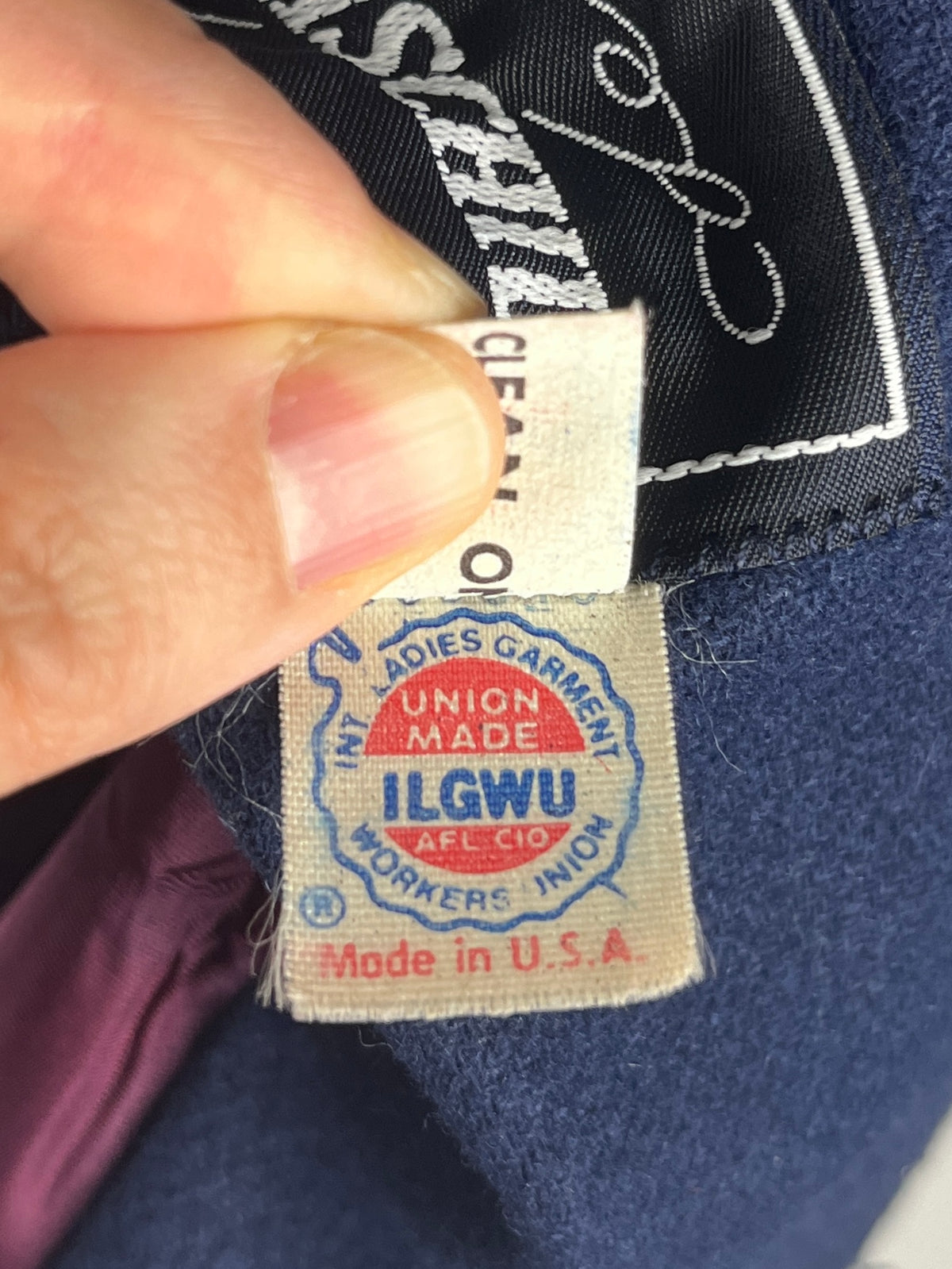 Vintage 1970s Rothschild Wool Girl’s Coat & Matching Hat