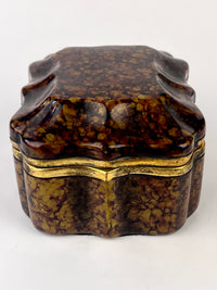 Vintage Italian Faux Tortoise Borghese Box