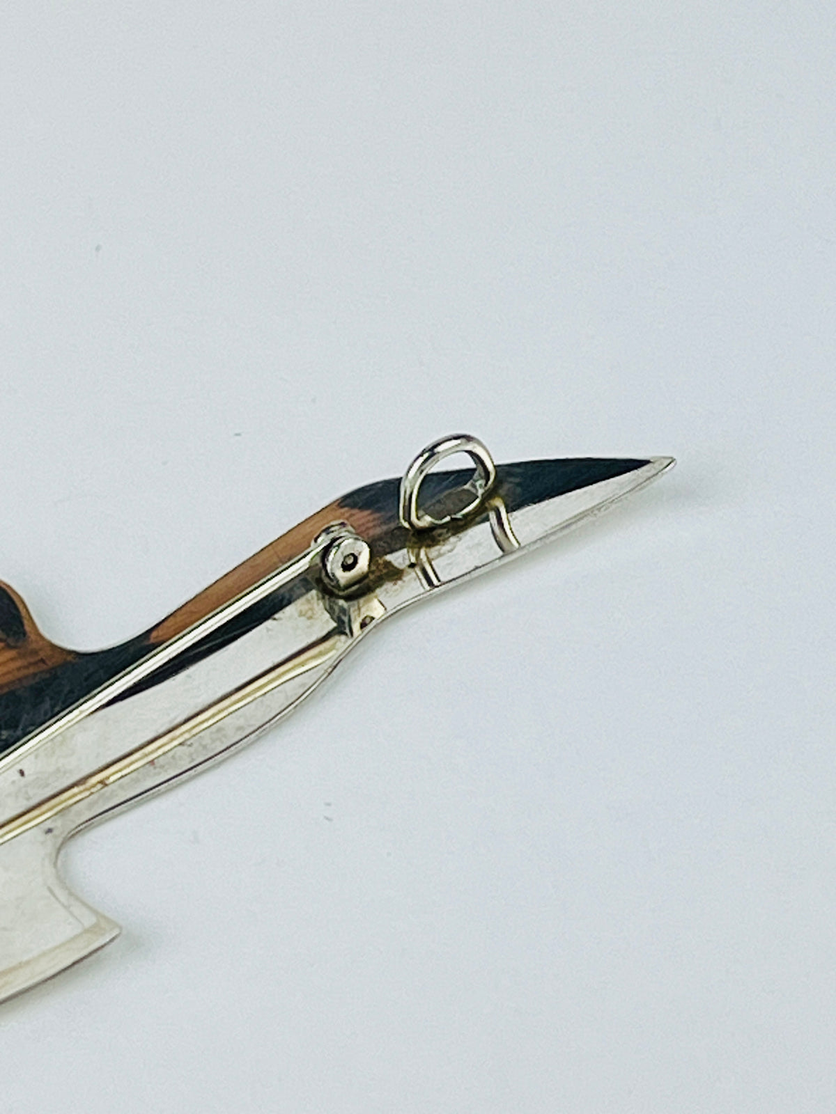 Vintage Modernist Sterling Bird Brooch