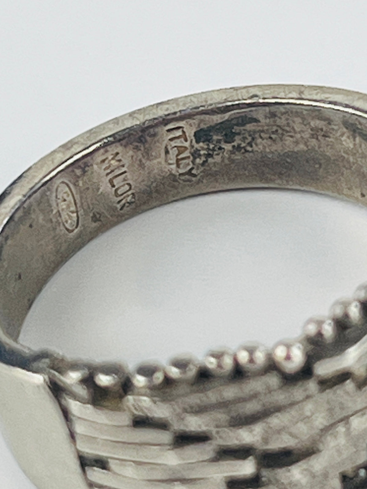 Vintage Italian Sterling Band