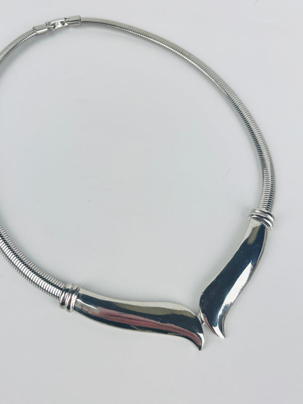 Vintage Silver Tone Necklace