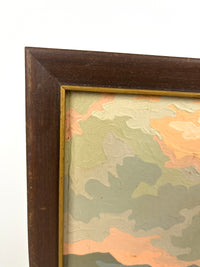 Vintage Paint by Numbers - Ocean Sunset