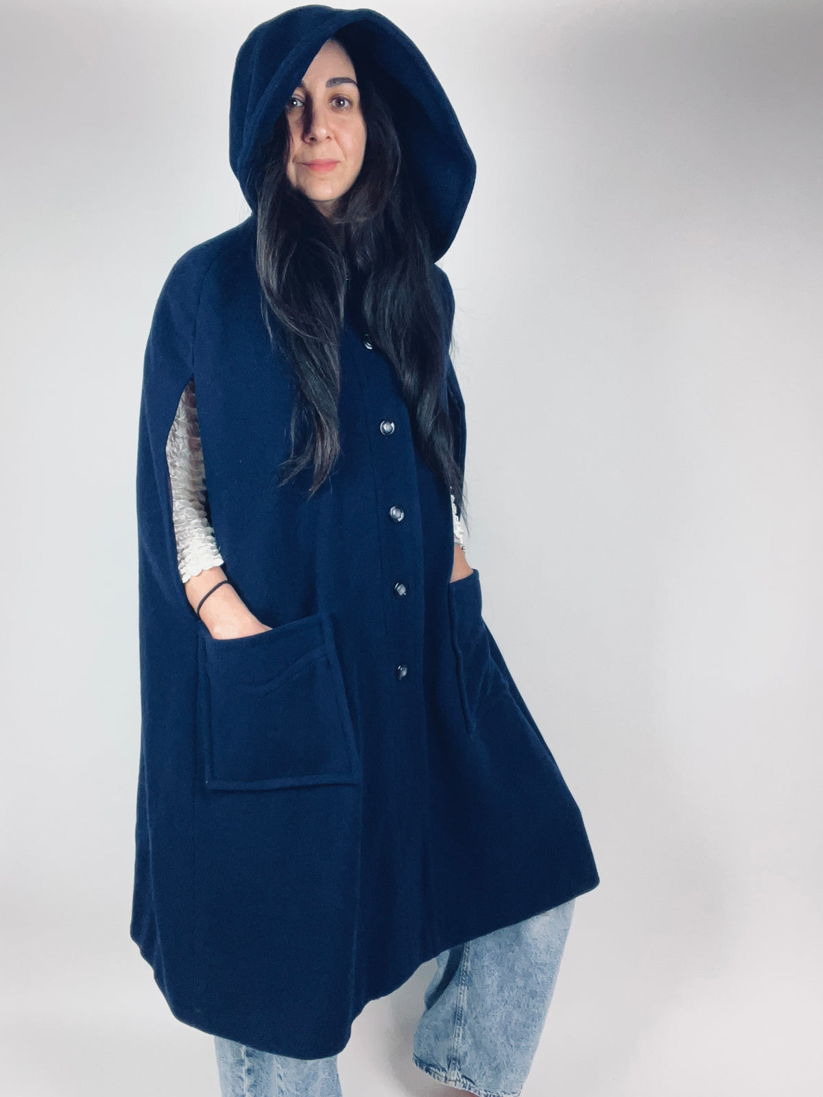 Vintage Hooded Cape