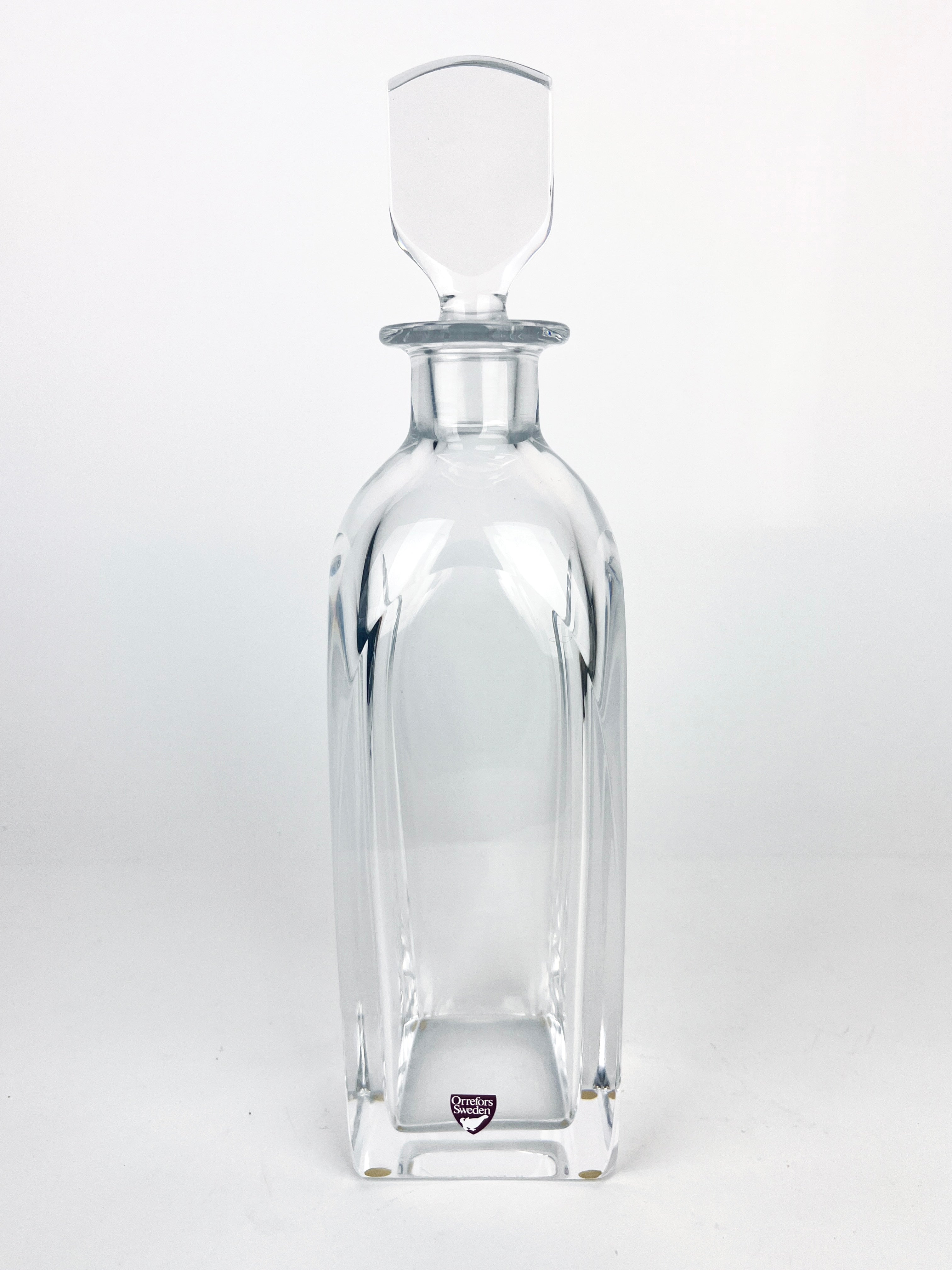 Vintage Crystal Decanter by Edward Hald for Orrefors Sweden – Dovetail