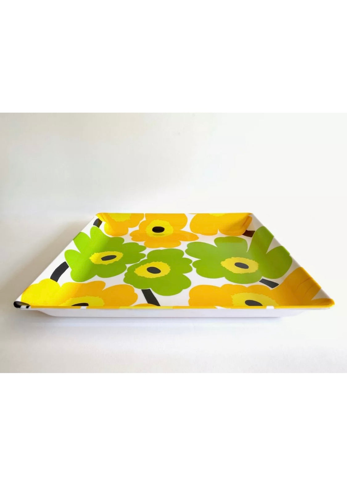 Vintage Marimekko Unikko Lime Tray