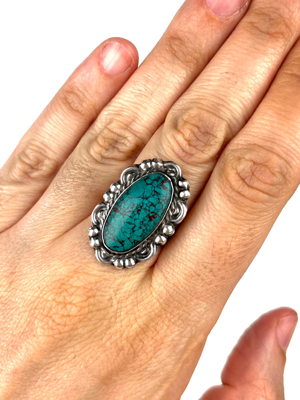 Vintage Turquoise Sterling Ring
