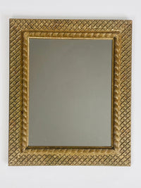 Vintage Lattice Wall Mirror