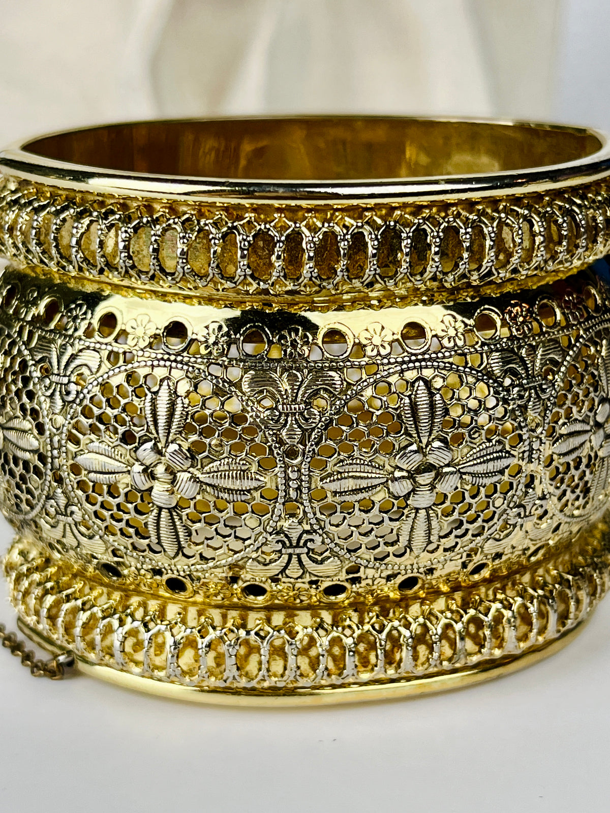 Vintage Filigree Cuff by Whiting & Davis