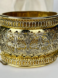 Vintage Filigree Cuff by Whiting & Davis