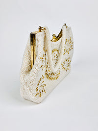 Vintage 1960s Beaded Handbag
