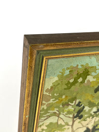 Vintage Paint by Numbers - Swans in the Park