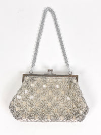 Vintage 1960s Beaded Handbag
