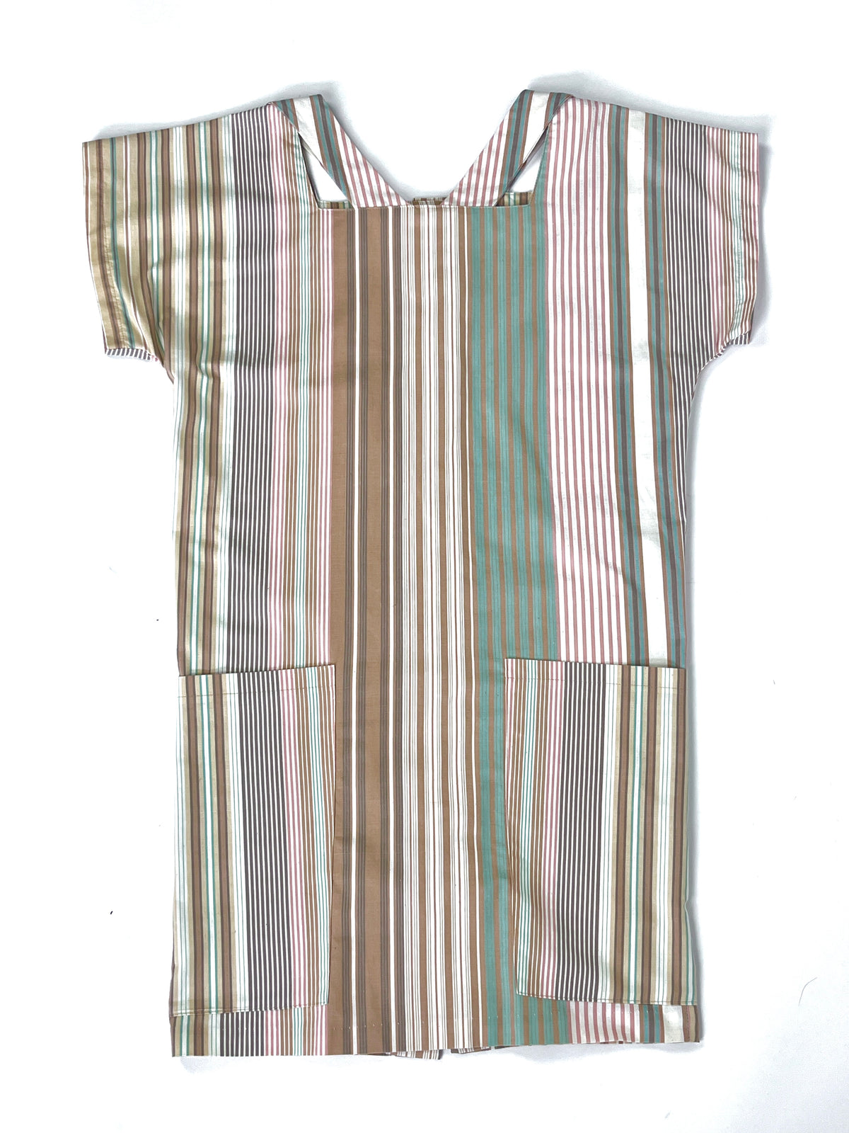 Vintage 90s Cotton Striped Dress