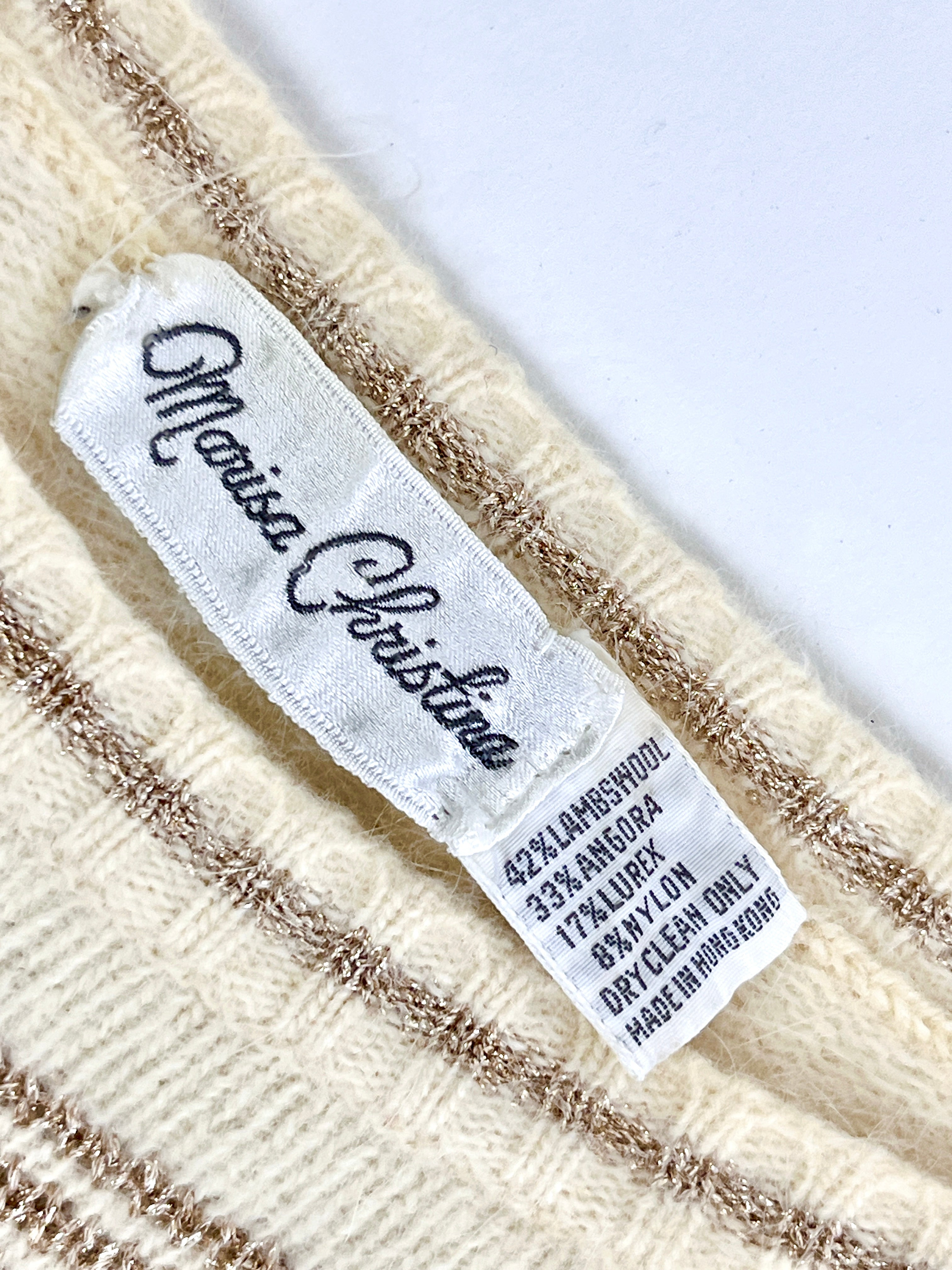 Vintage Wool & Angora Sweater – Dovetail