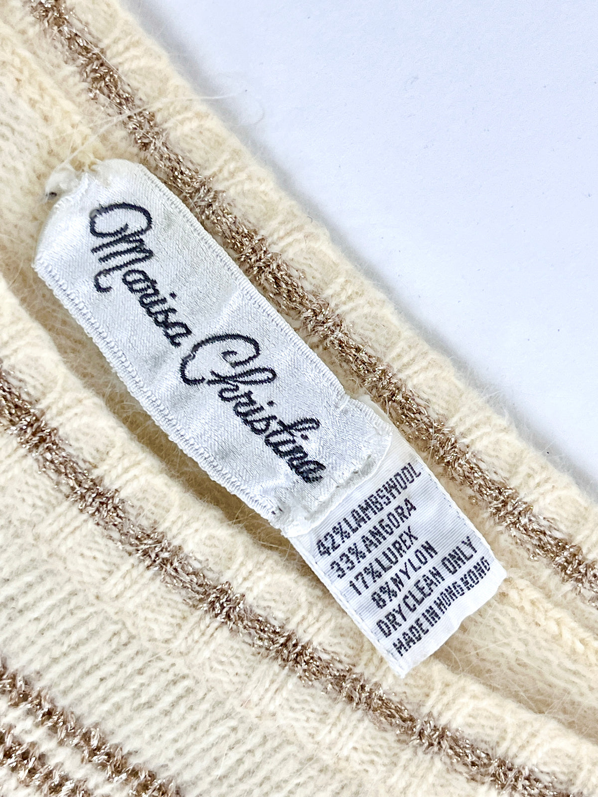 Vintage Wool & Angora Sweater